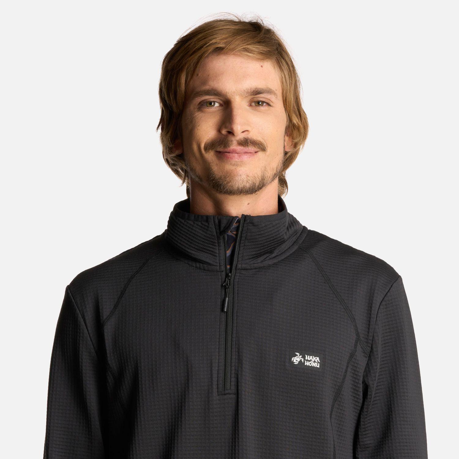 Polerón Hombre Taina Negro Haka Honu I25-3