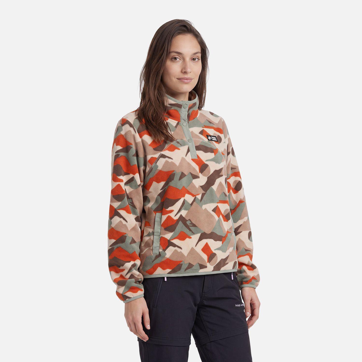 Polar Mujer Tokerau Print Crema Haka Honu V27-0