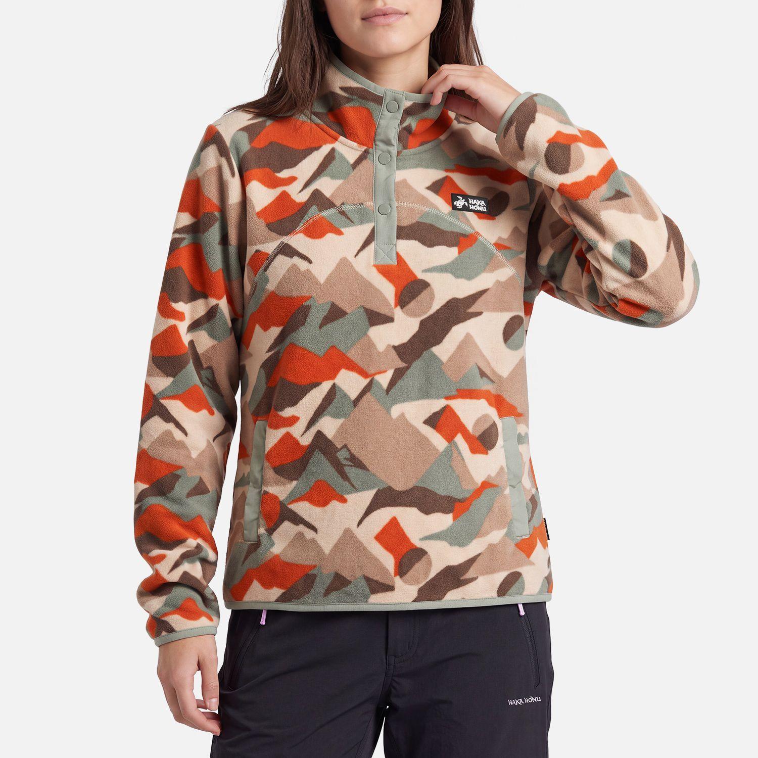 Polar Mujer Tokerau Print Crema Haka Honu V27-1