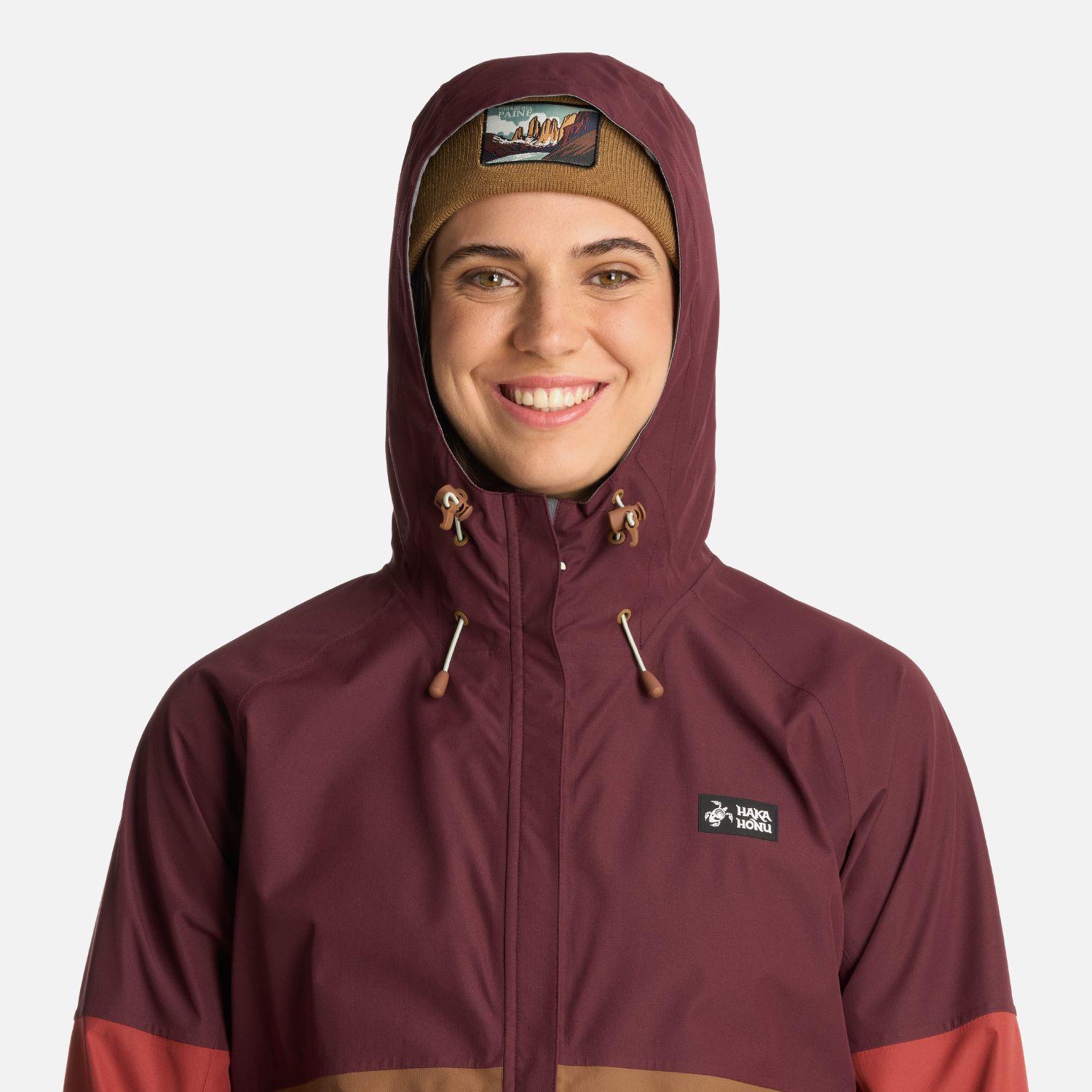 Chaqueta Mujer Viento Norte Burdeo Haka Honu I25-3