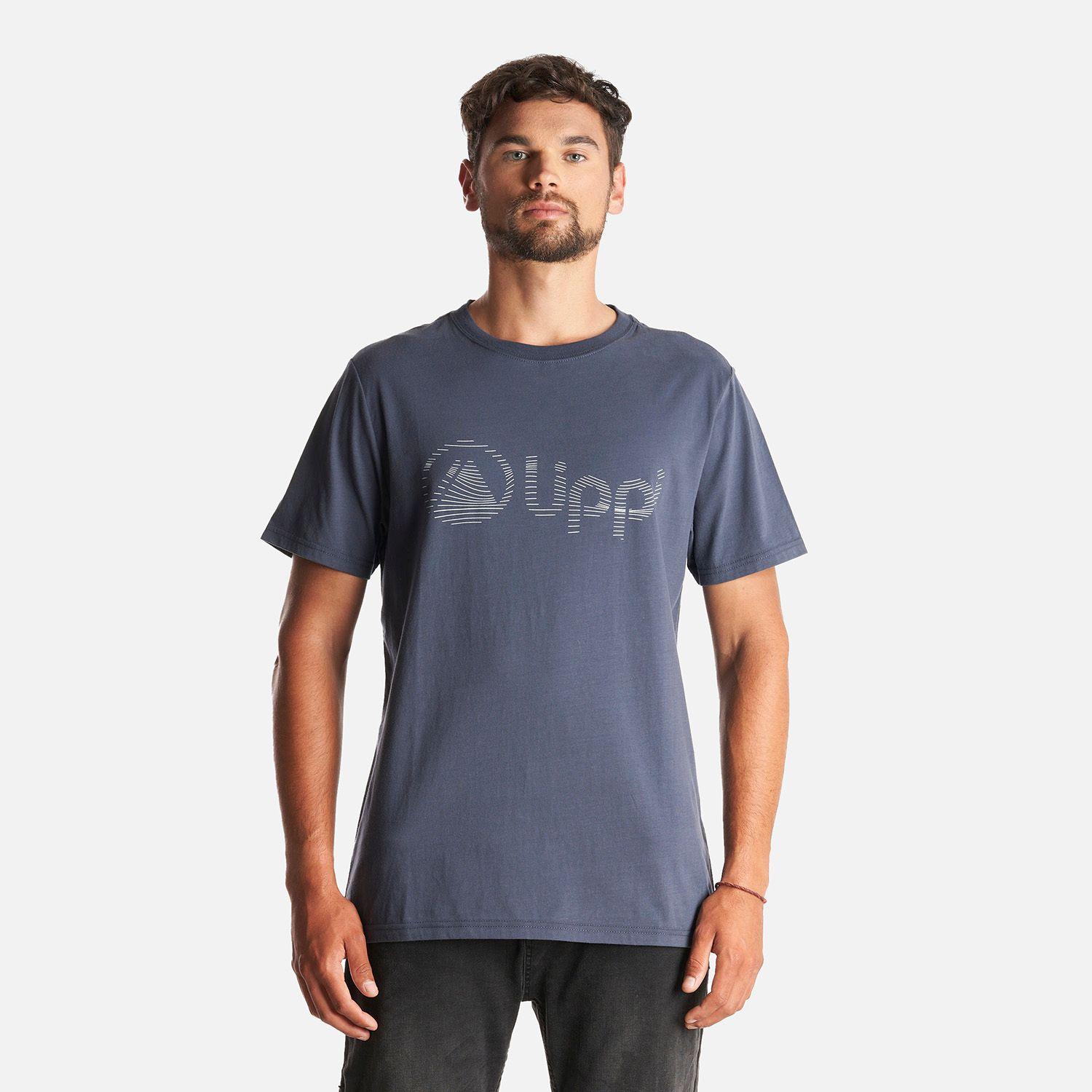 Polera Hombre Logo Lippi T-shirt Azul Noche Lippi-1