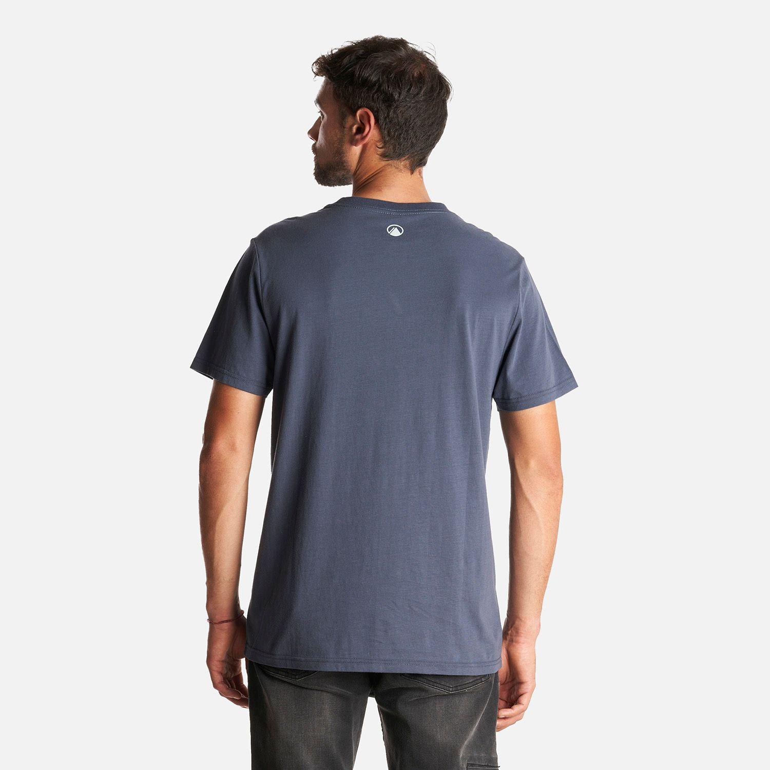 Polera Hombre Logo Lippi T-shirt Azul Noche Lippi-3