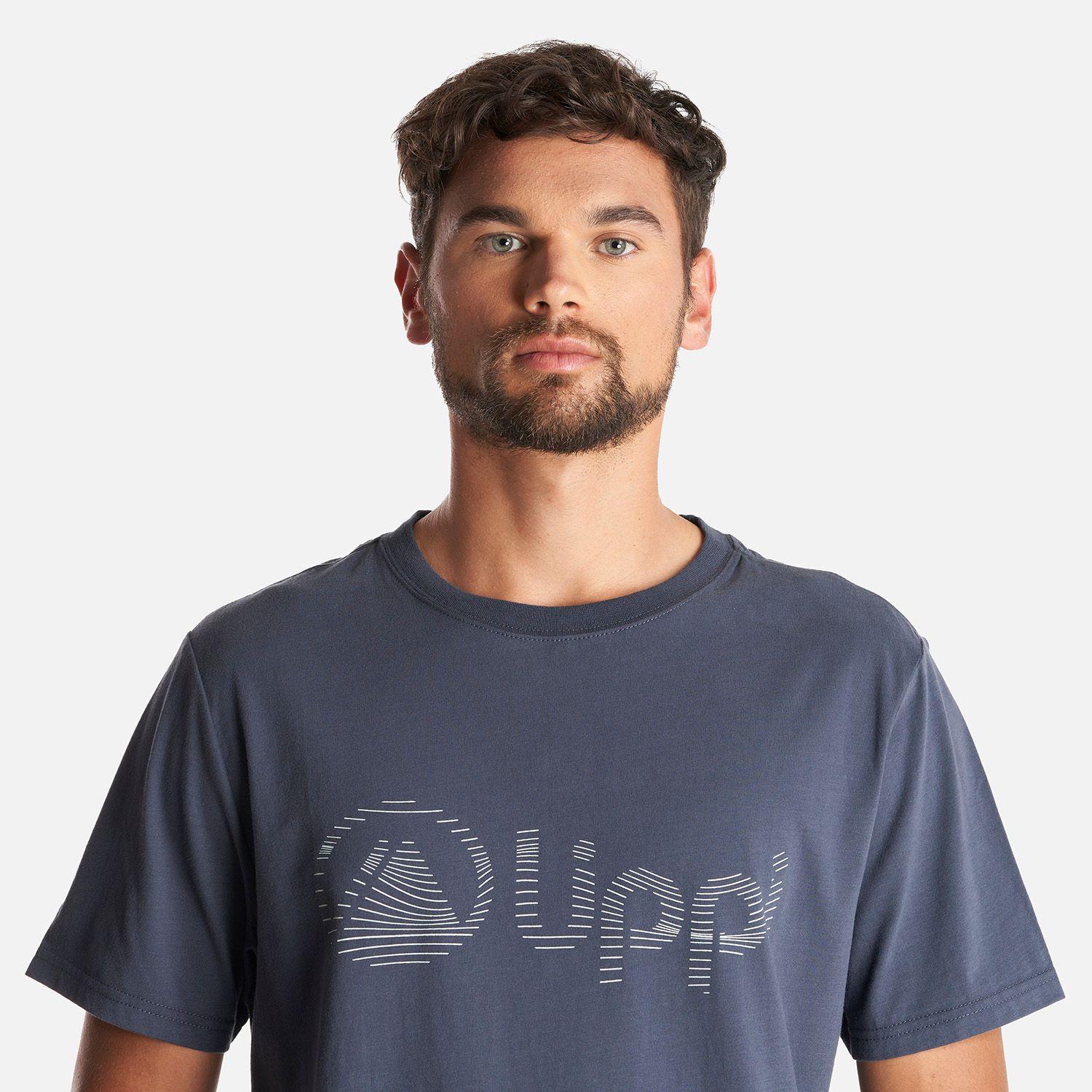Polera Hombre Logo Lippi T-shirt Azul Noche Lippi-4