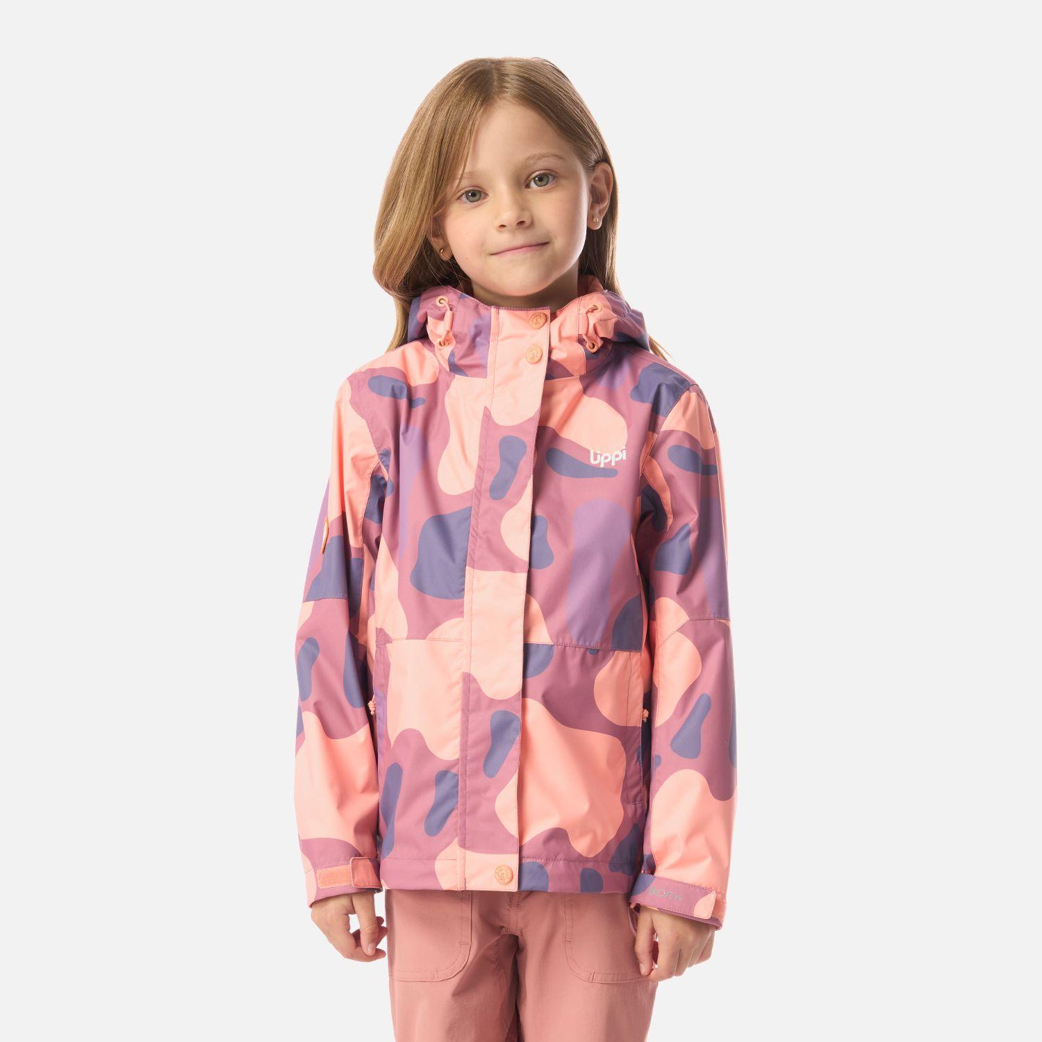 Chaqueta Niña Blizzard B-Dry Hoody Jacket Print Rosa Oscuro Lippi I26-0
