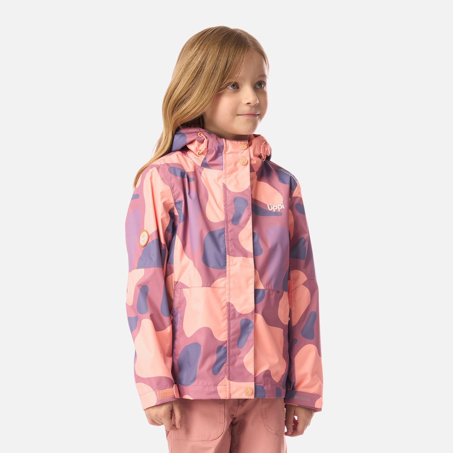 Chaqueta Niña Blizzard B-Dry Hoody Jacket Print Rosa Oscuro Lippi I26-1