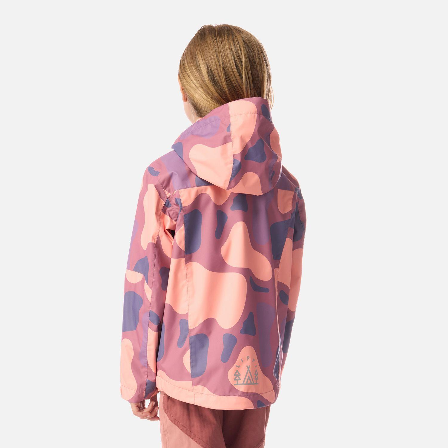 Chaqueta Niña Blizzard B-Dry Hoody Jacket Print Rosa Oscuro Lippi I26-2