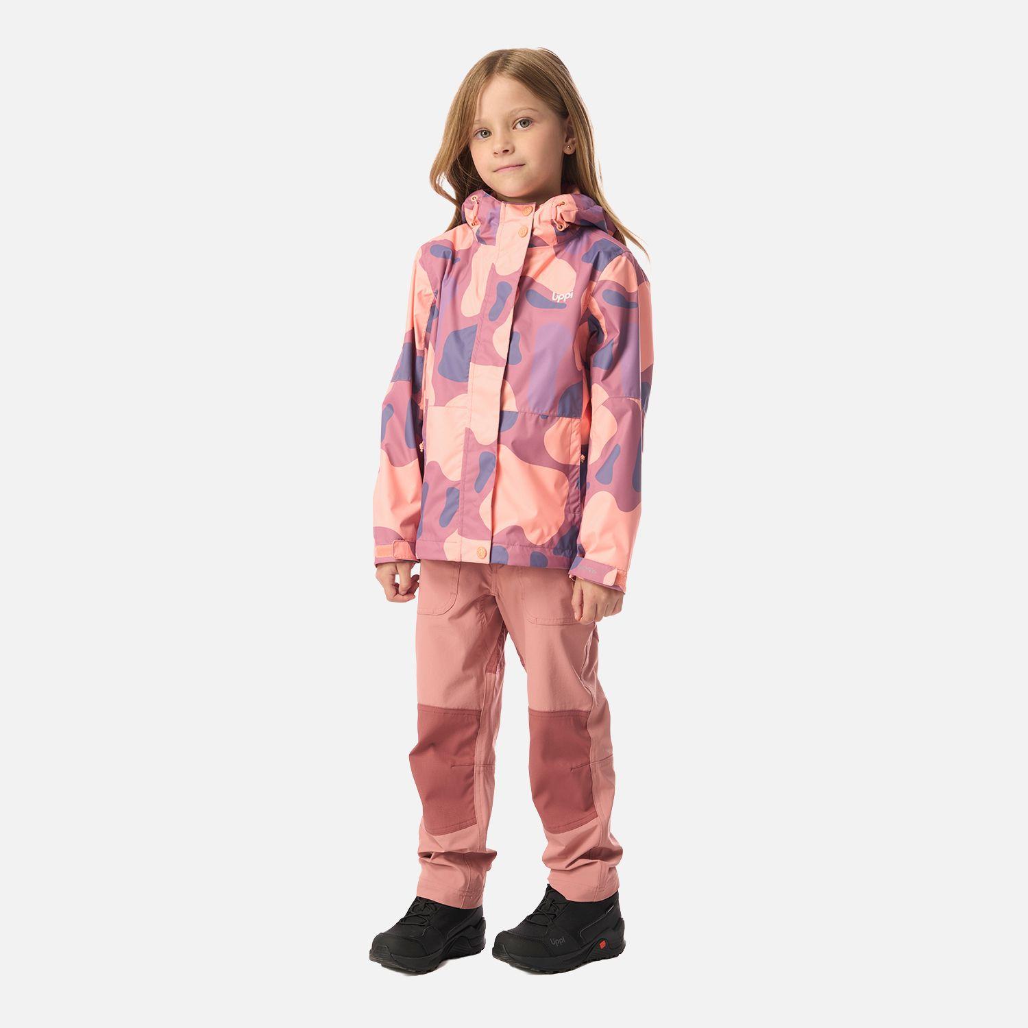 Chaqueta Niña Blizzard B-Dry Hoody Jacket Print Rosa Oscuro Lippi I26-5