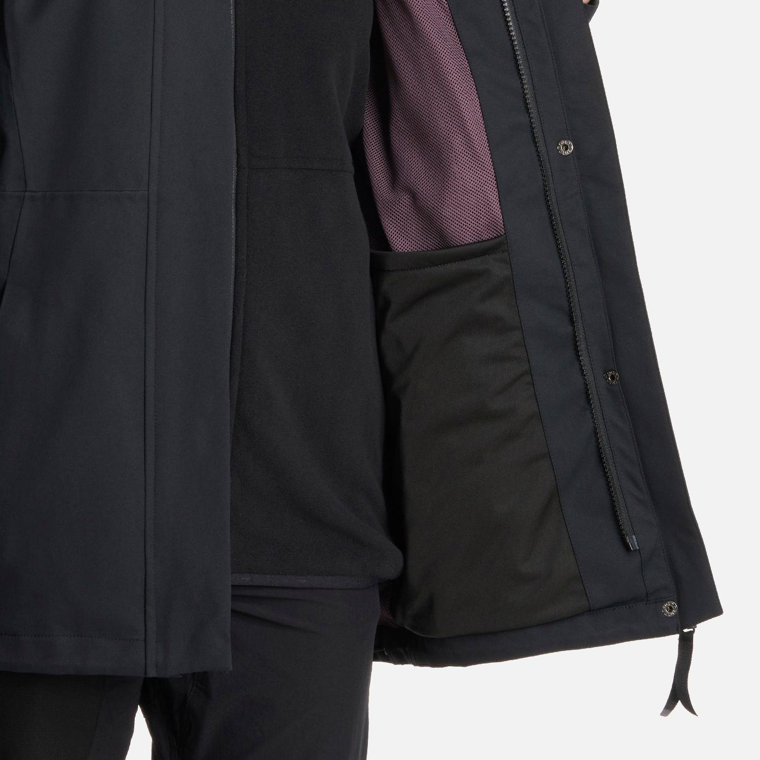 Chaqueta Teen Girl Lake Fusion 3 B-Dry Hoody Negro Lippi I25-9