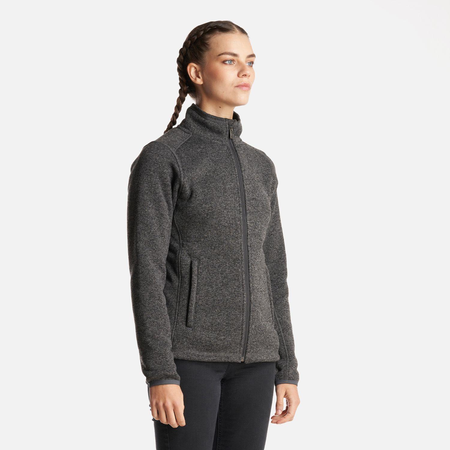 Chaqueta Mujer Coronado Therm-Pro Jacket Melange Negro Lippi-1