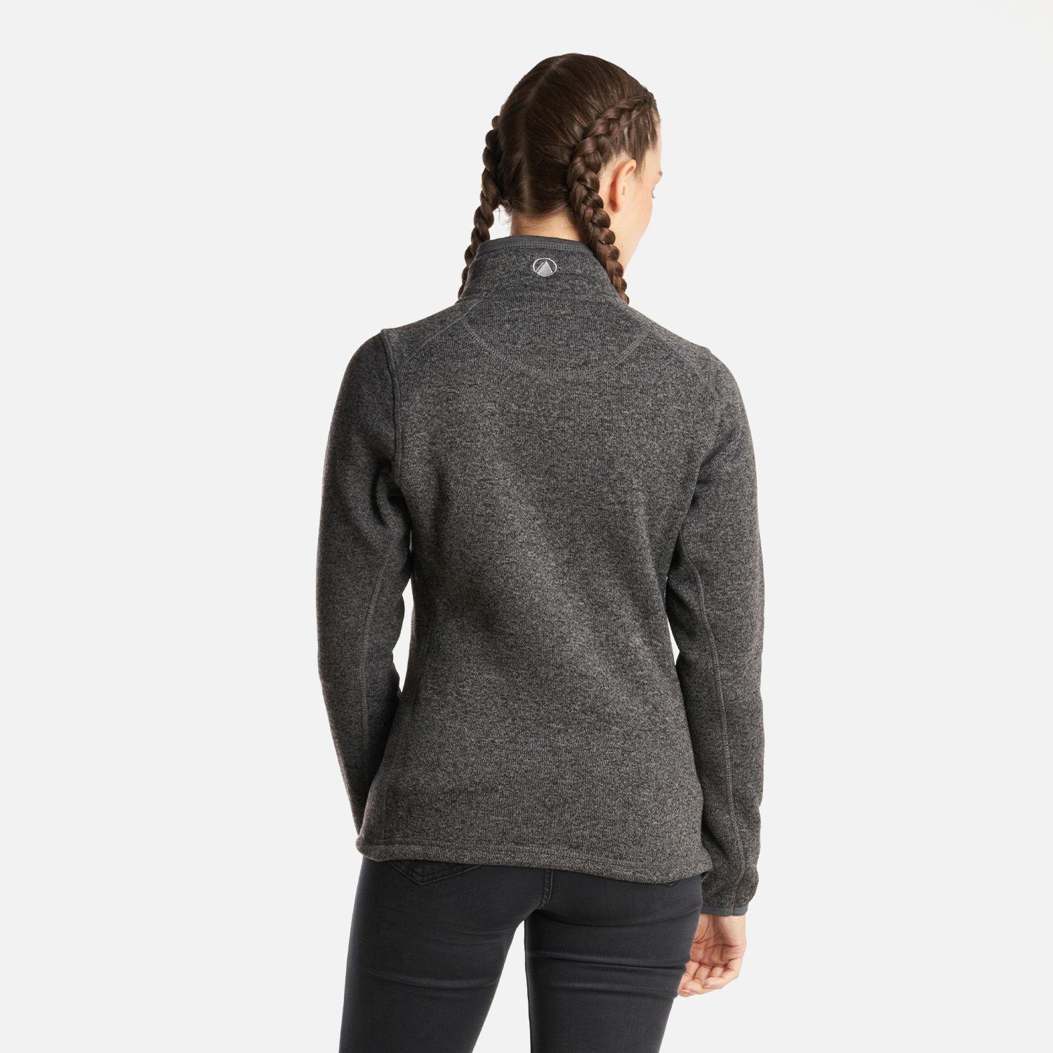 Chaqueta Mujer Coronado Therm-Pro Jacket Melange Negro Lippi-2