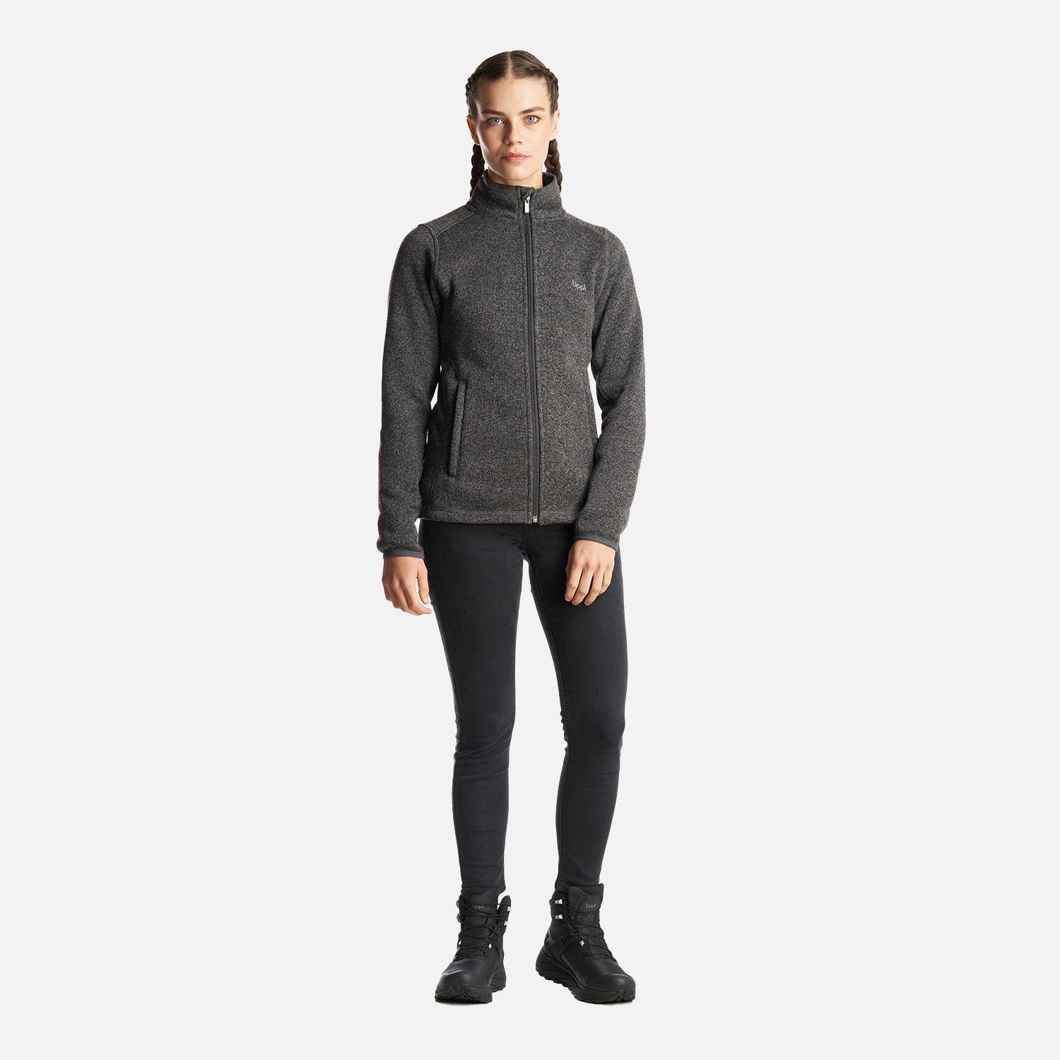 Chaqueta Mujer Coronado Therm-Pro Jacket Melange Negro Lippi-5