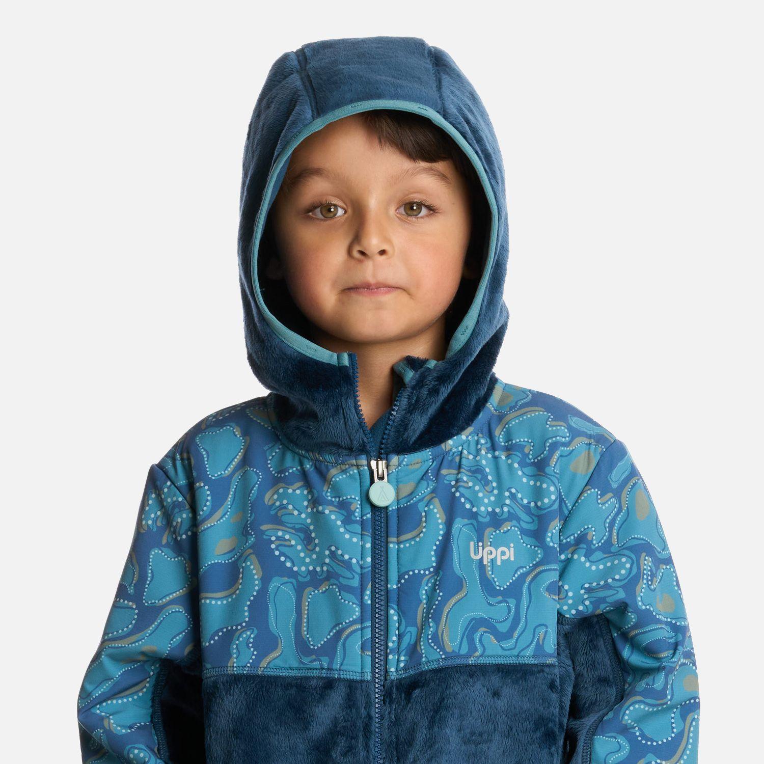 Polar Niño Grillo Therm-Pro Hoody Azul Piedra Lippi I25-3