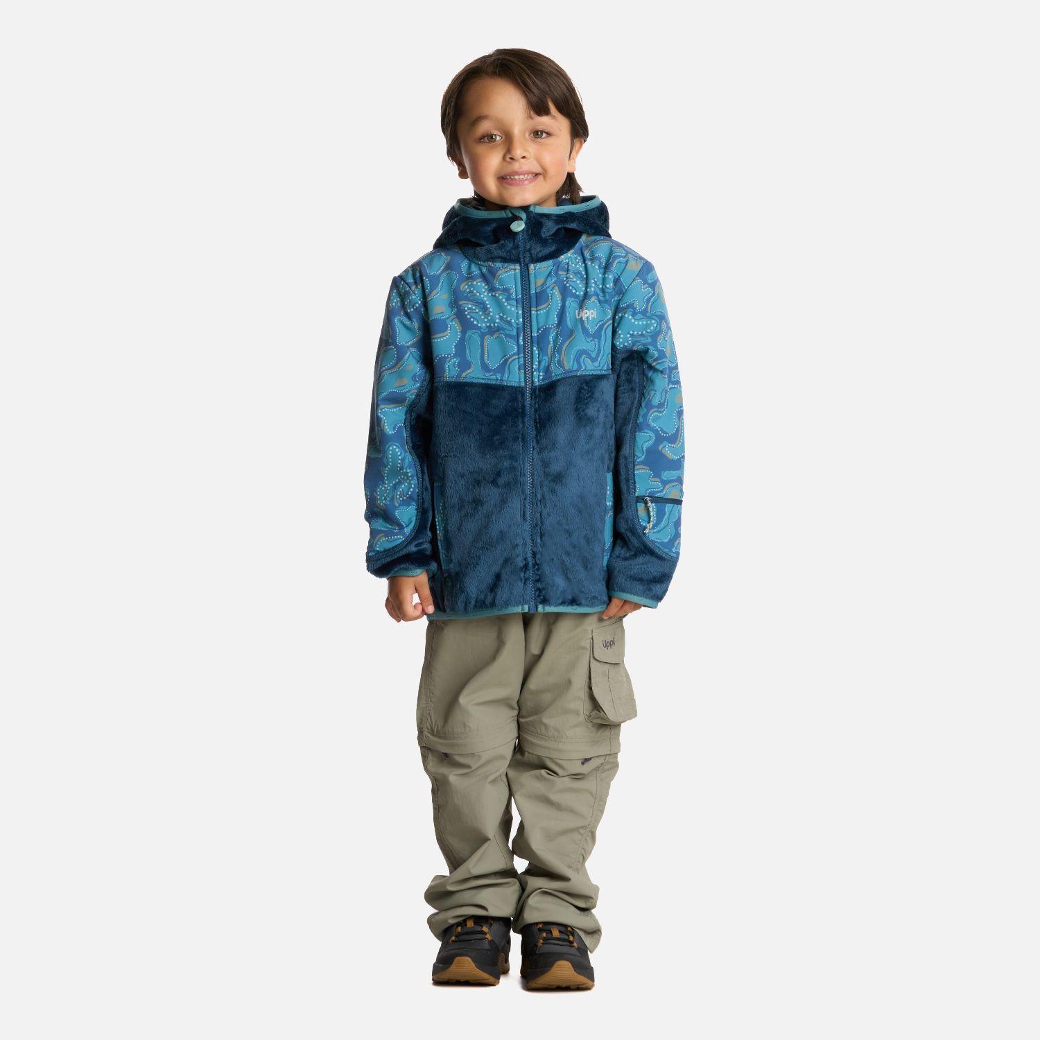 Polar Niño Grillo Therm-Pro Hoody Azul Piedra Lippi I25-6
