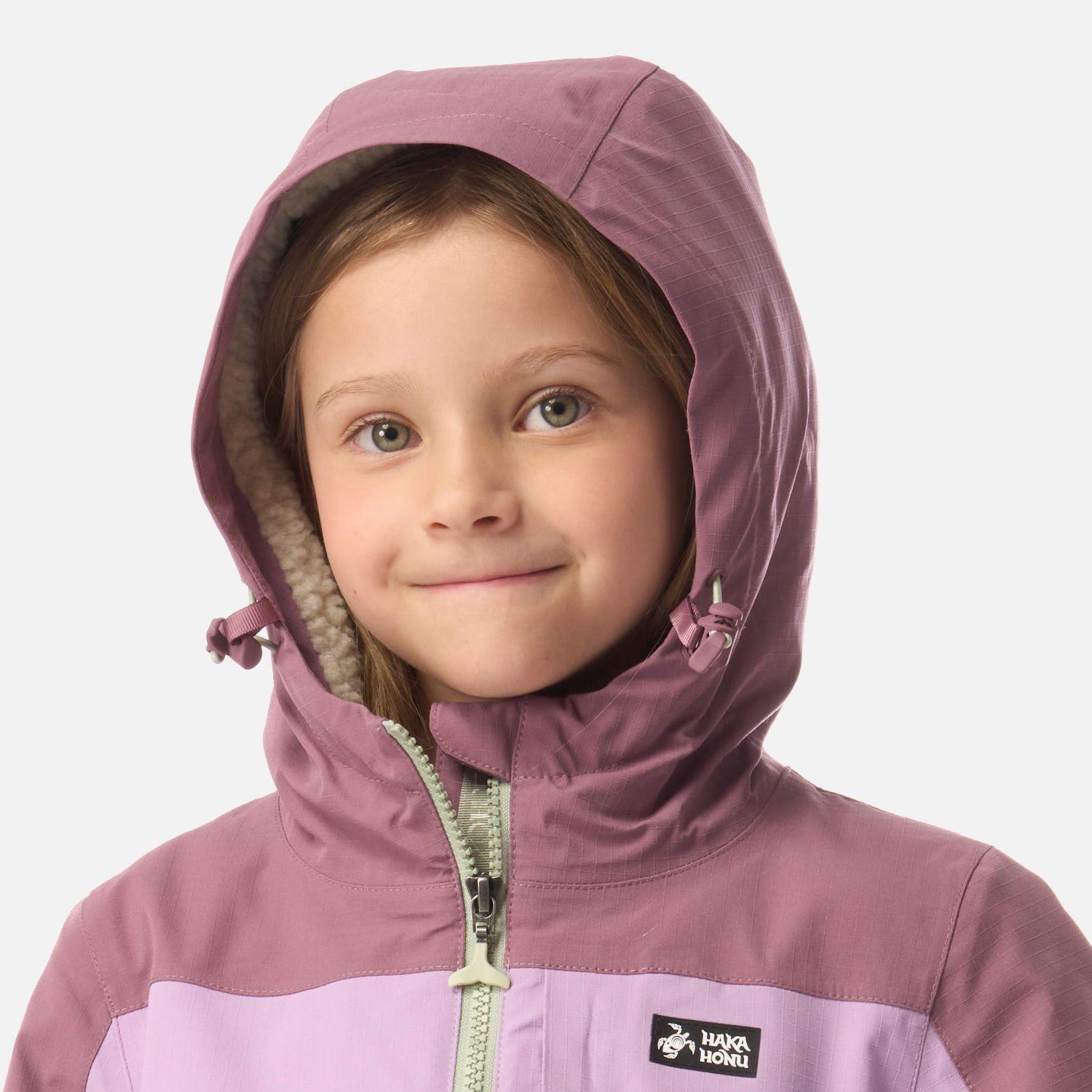 Chaqueta Niña Mini Diluvio Lila Haka Honu I26-3
