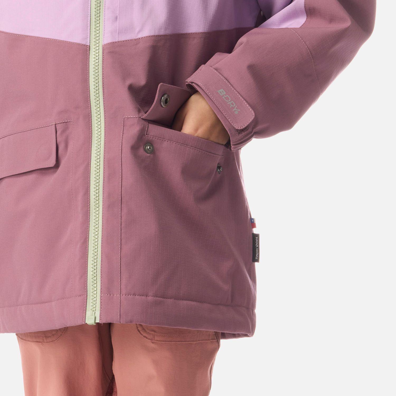 Chaqueta Niña Mini Diluvio Lila Haka Honu I26-4