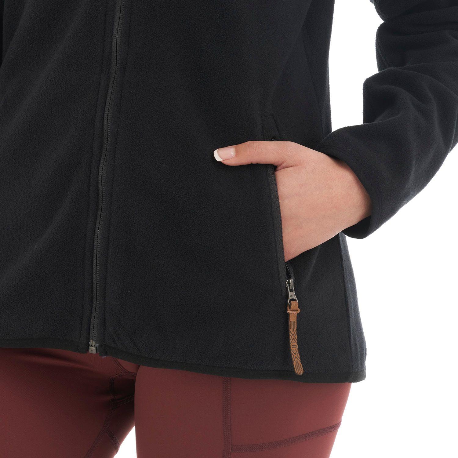 Poleron Mujer Tokerau Pro Negro Haka Honu I22-7