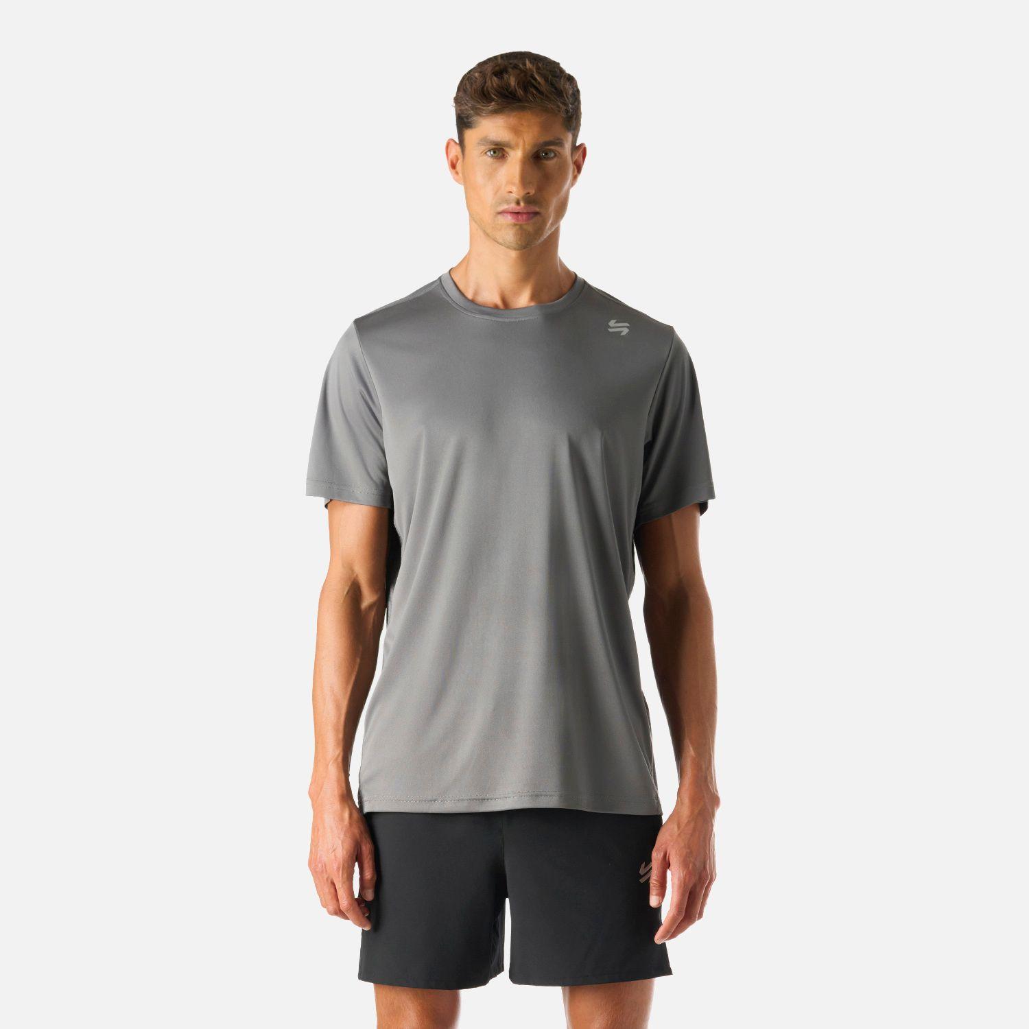 Polera manga corta running hombre Tempo Advanced-0