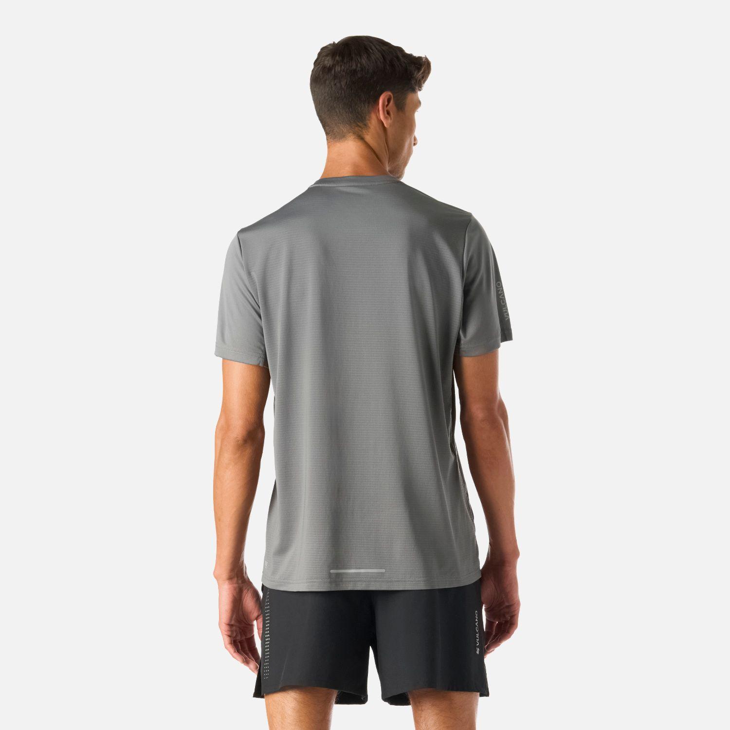 Polera manga corta running hombre Tempo Advanced-3