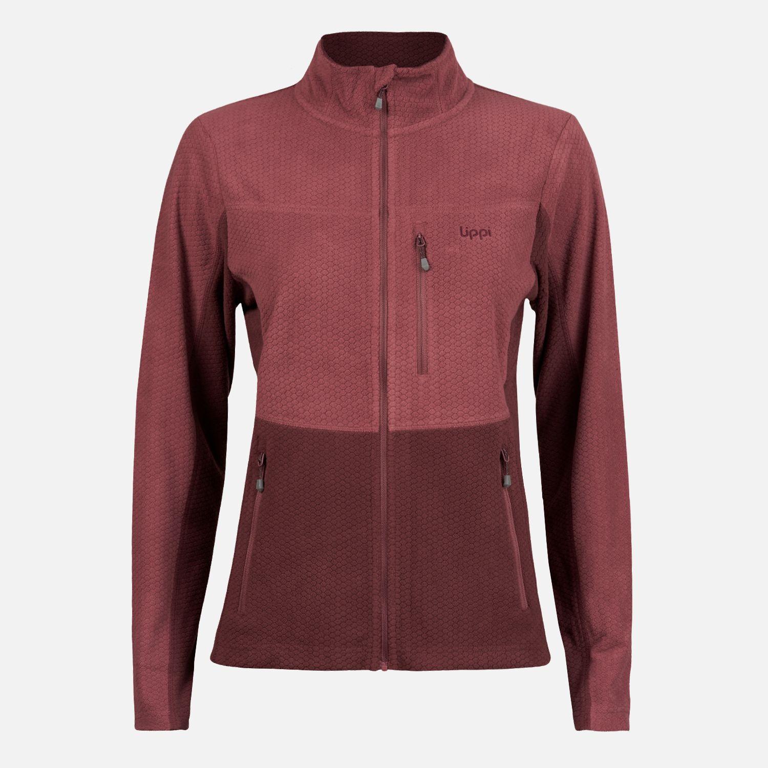 Poleron Mujer Numan Nano-F Jacket Frambuesa Oscuro Lippi-0