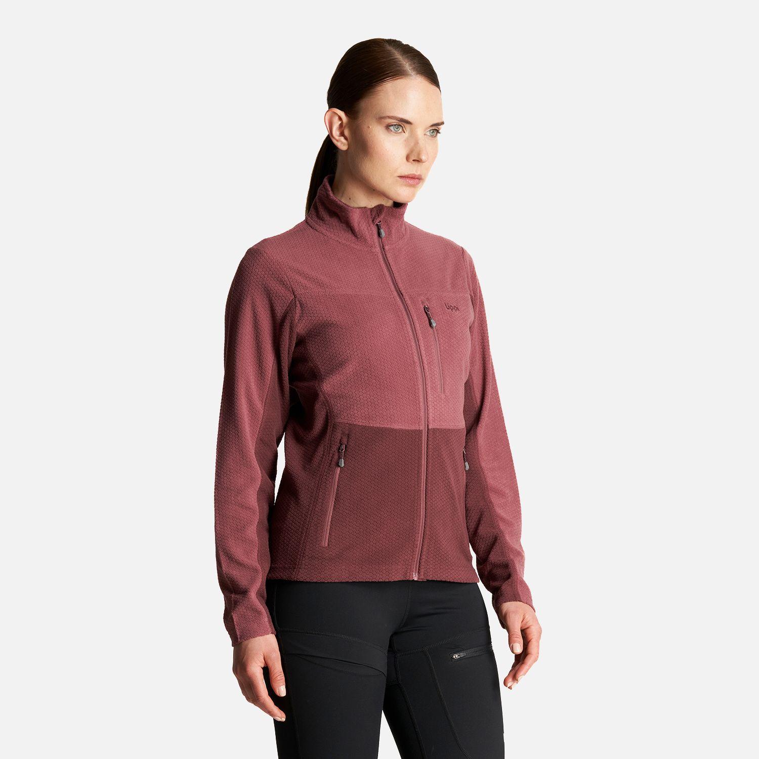 Poleron Mujer Numan Nano-F Jacket Frambuesa Oscuro Lippi-2