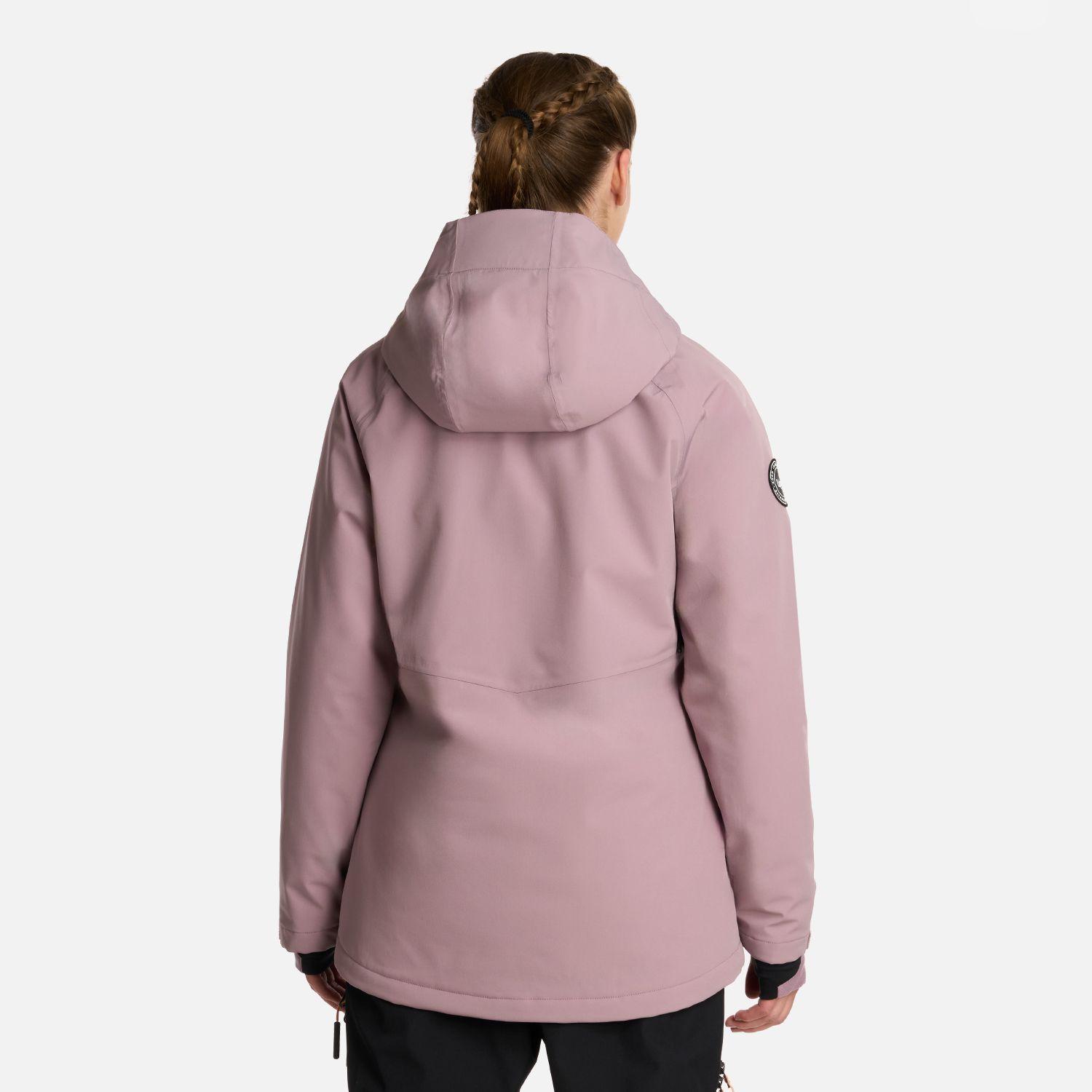Chaqueta Mujer Andes B-Dry Hoody Jacket Malva Lippi I25-2