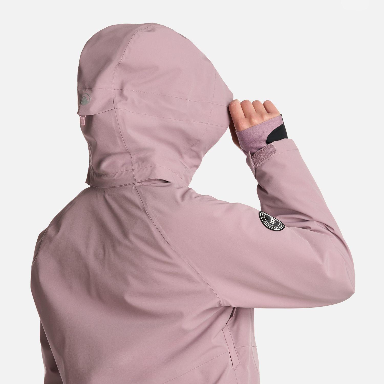 Chaqueta Mujer Andes B-Dry Hoody Jacket Malva Lippi I25-8