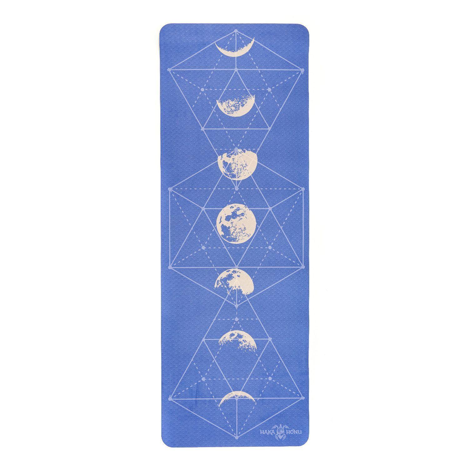 Yoga Unisex Mat Azul Haka Honu -1