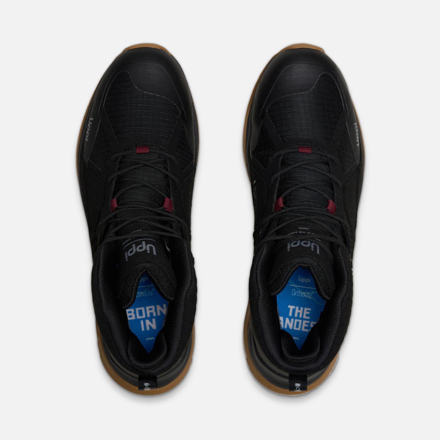 Zapatilla Hombre Vulcano Onyx Mid B-dry Negro Lippi I26-5