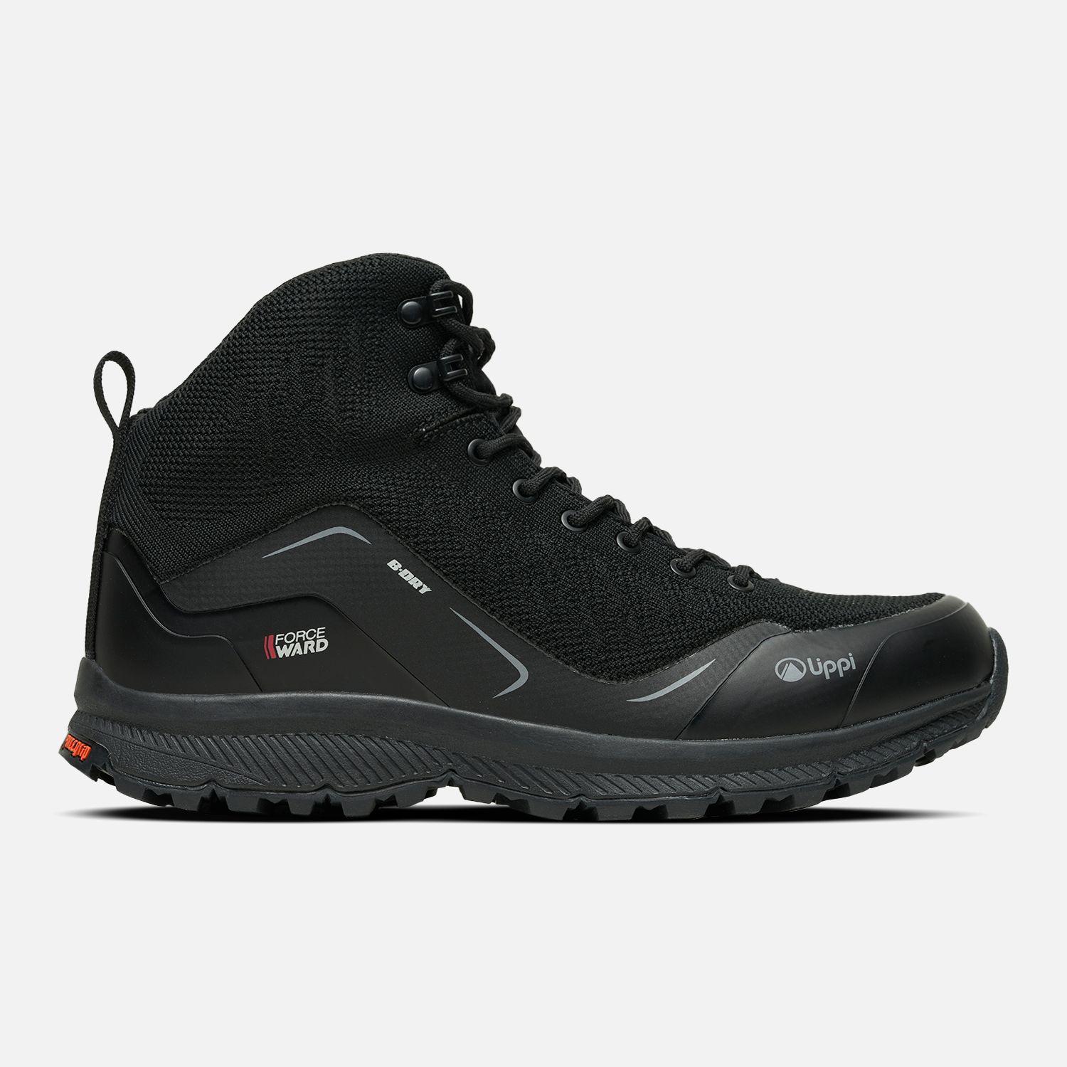 Botín Hombre Light Rock Mid II All Black Lippi-0