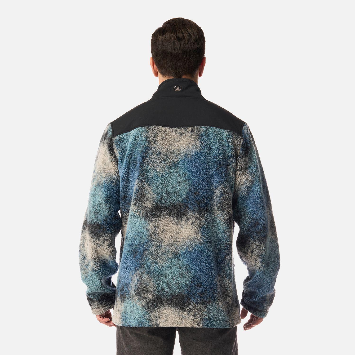 Polar Hombre Glaciar Sherpa-Pro Jacket Print Negro Lippi I26-2