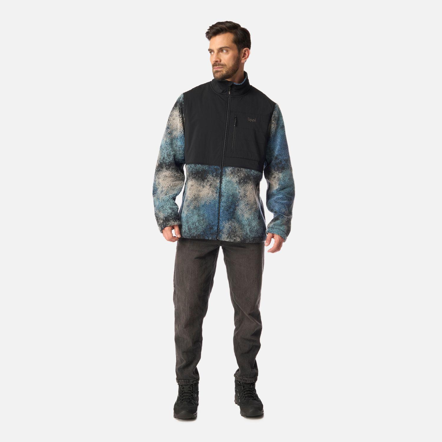 Polar Hombre Glaciar Sherpa-Pro Jacket Print Negro Lippi I26-5