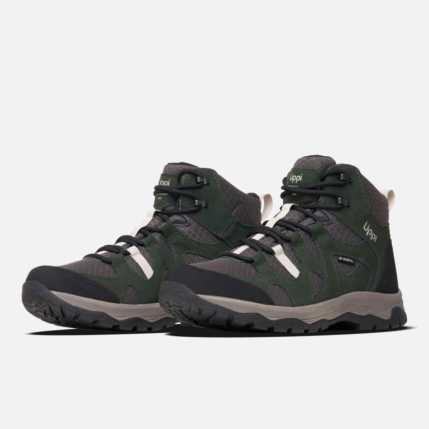 Botín Hombre Tellus Mid Verde Oscuro Lippi I26-3