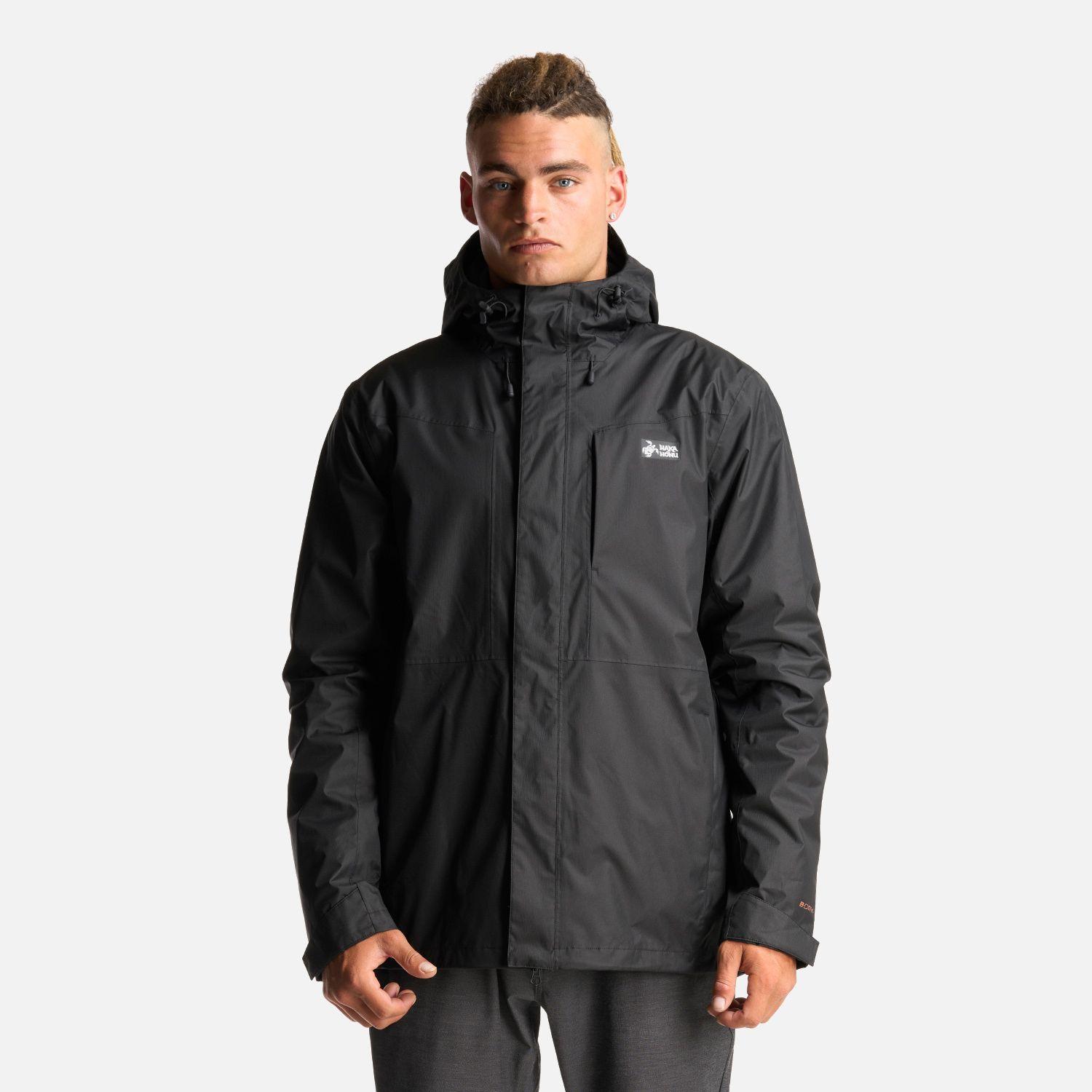Chaqueta Hombre Corteza Negro Haka Honu-1