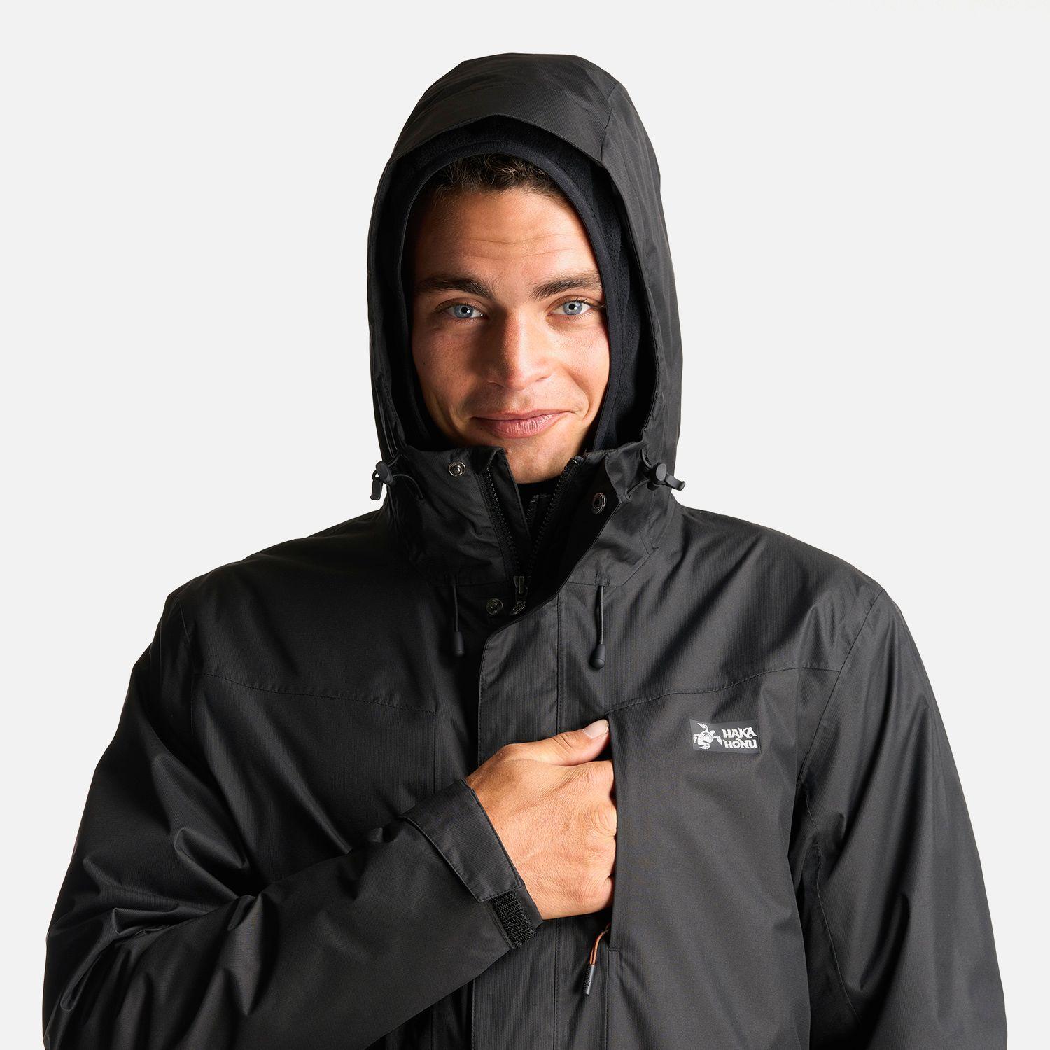 Chaqueta Hombre Corteza Negro Haka Honu-6