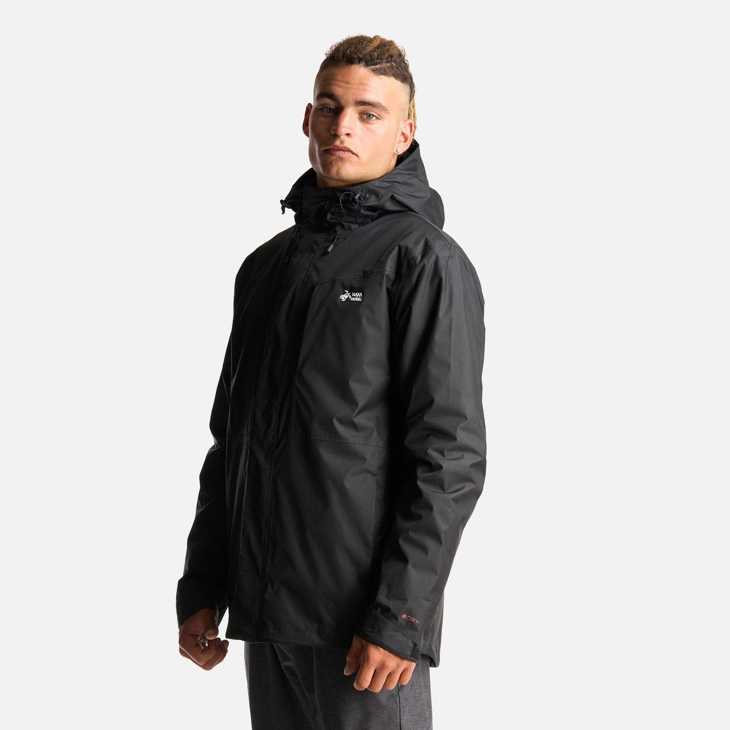 Chaqueta Hombre Corteza Negro Haka Honu-3