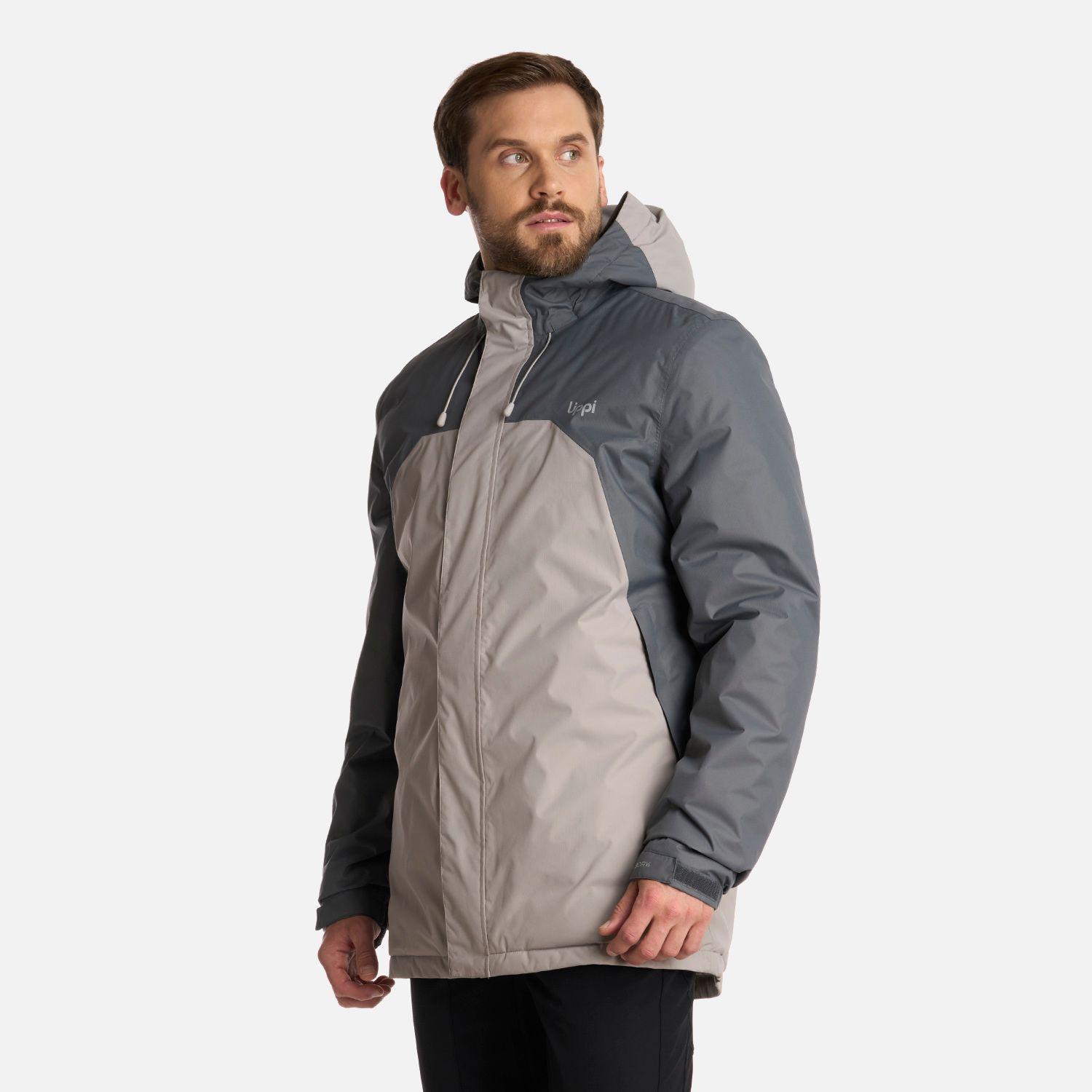 Chaqueta Hombre Gunther B-Dry Hoody Gris Medio Lippi I25-1