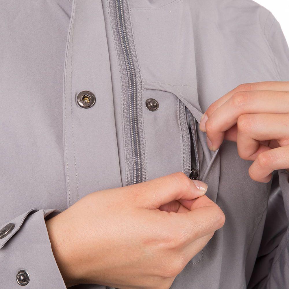 Chaqueta Mujer Cisne B-Dry Jacket Gris Lippi-4