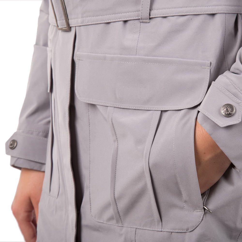 Chaqueta Mujer Cisne B-Dry Jacket Gris Lippi-5