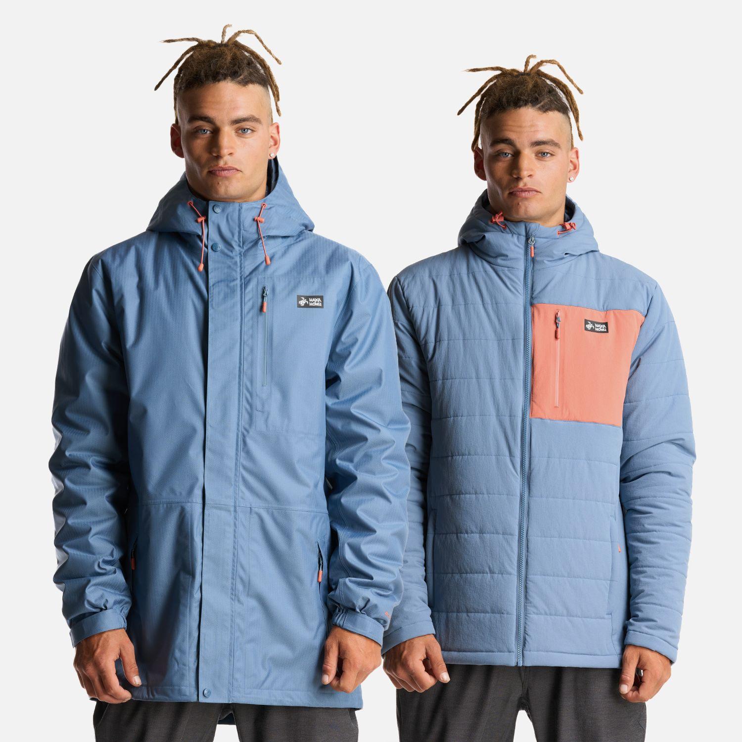 Chaqueta Hombre Perro Guapo Pro Azul Piedra Haka Honu-0