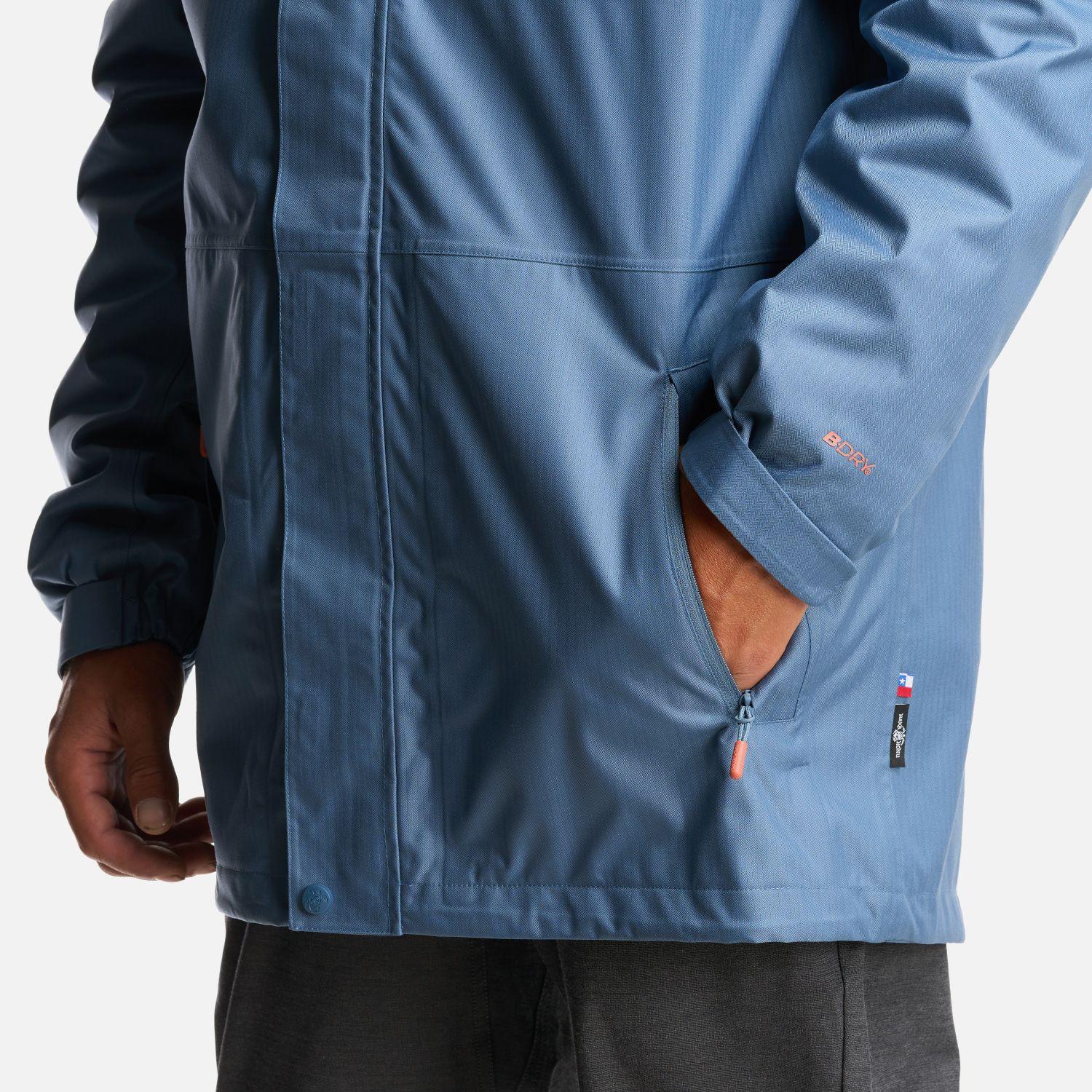 Chaqueta Hombre Perro Guapo Pro Azul Piedra Haka Honu-7