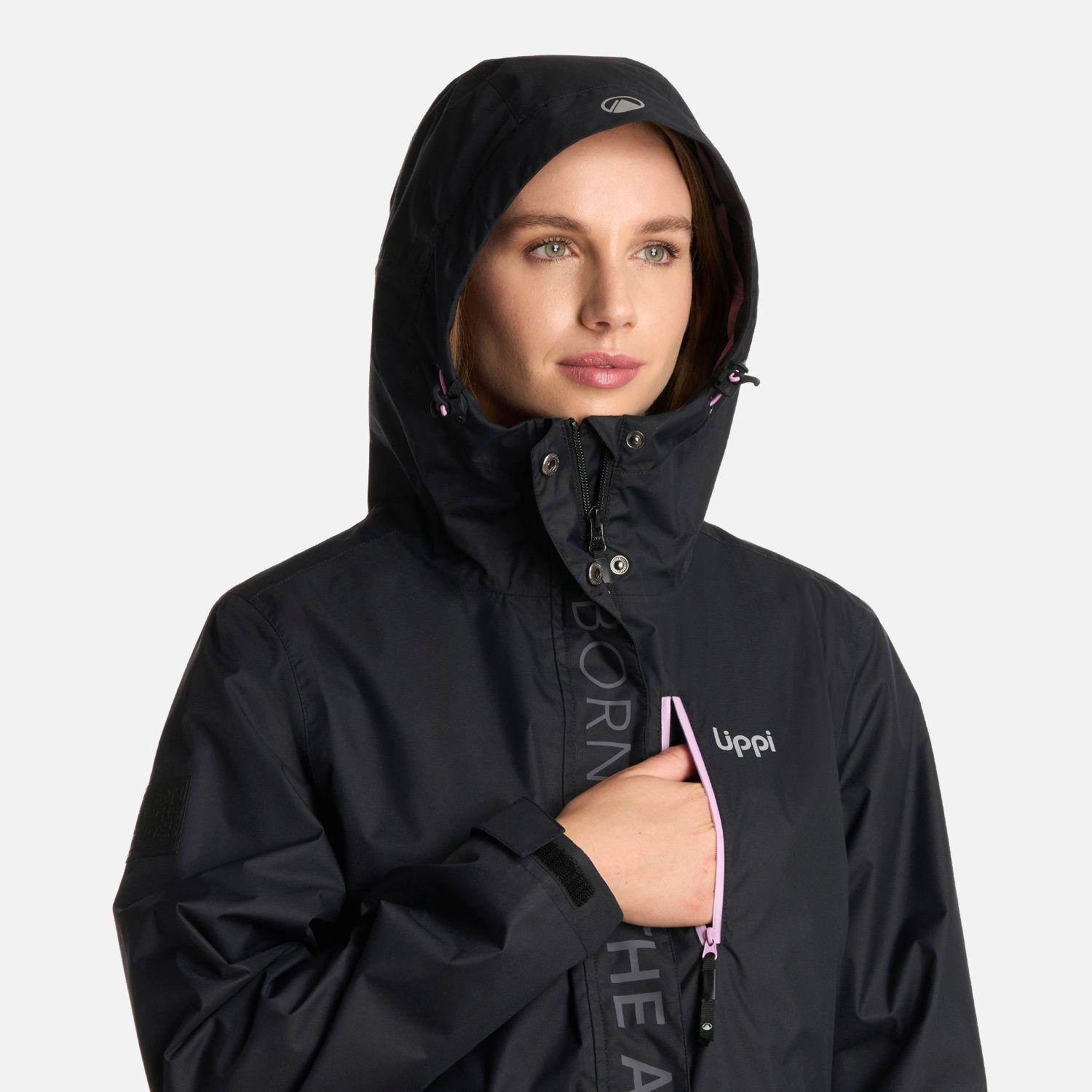Chaqueta Mujer Streetwise B-Dry Hoody Negro Lippi I25-3