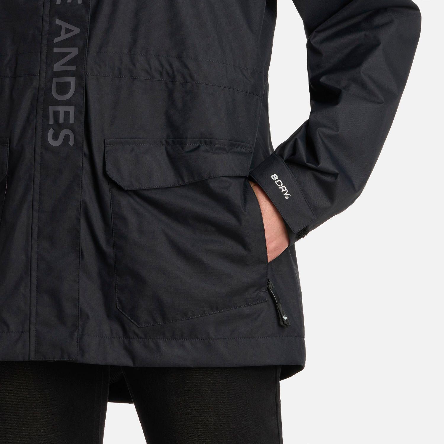 Chaqueta Mujer Streetwise B-Dry Hoody Negro Lippi I25-5