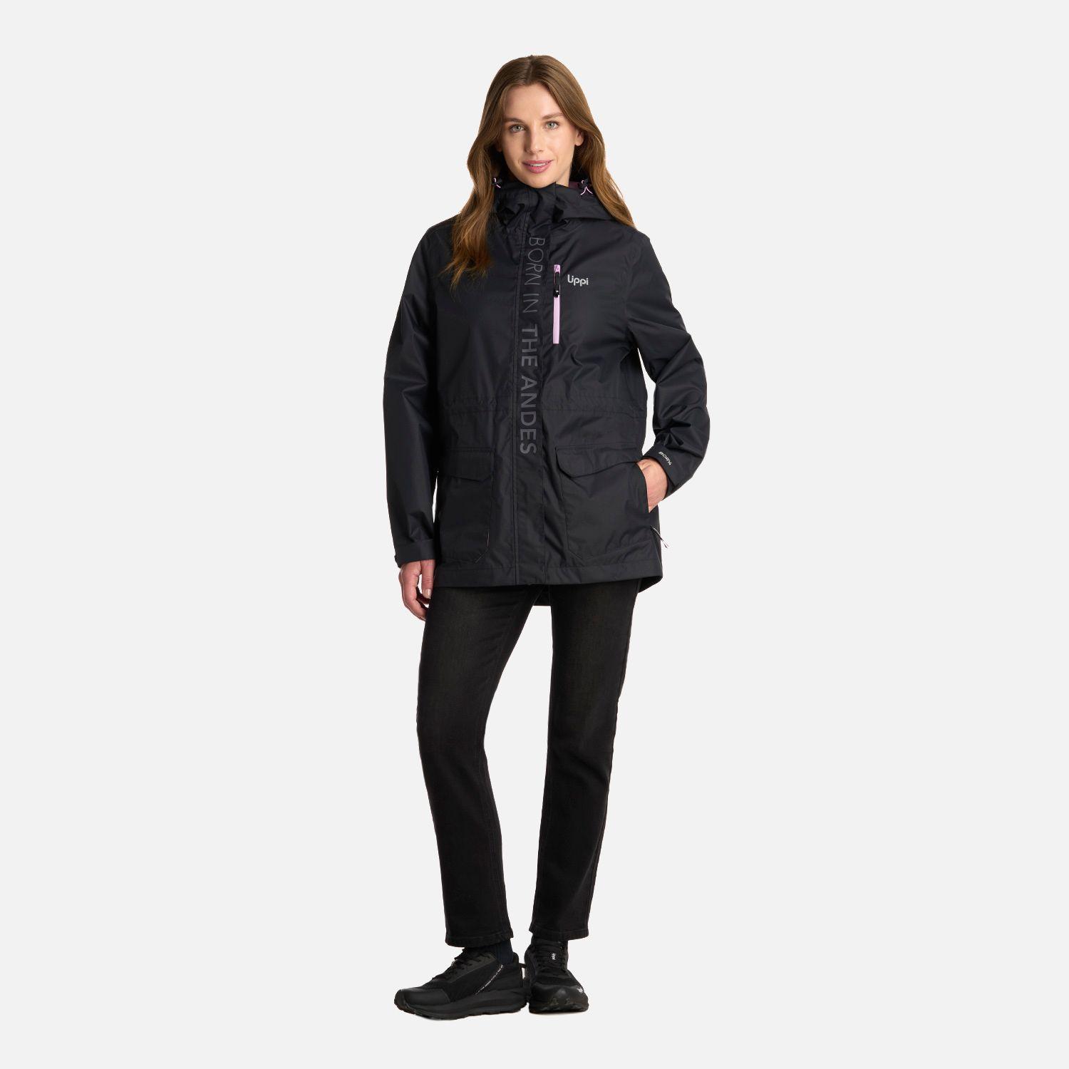 Chaqueta Mujer Streetwise B-Dry Hoody Negro Lippi I25-8