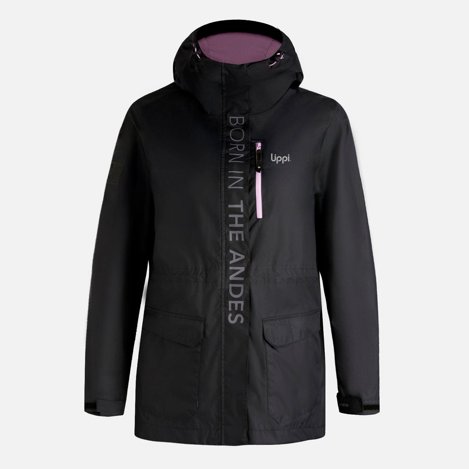 Chaqueta Mujer Streetwise B-Dry Hoody Negro Lippi I25-9