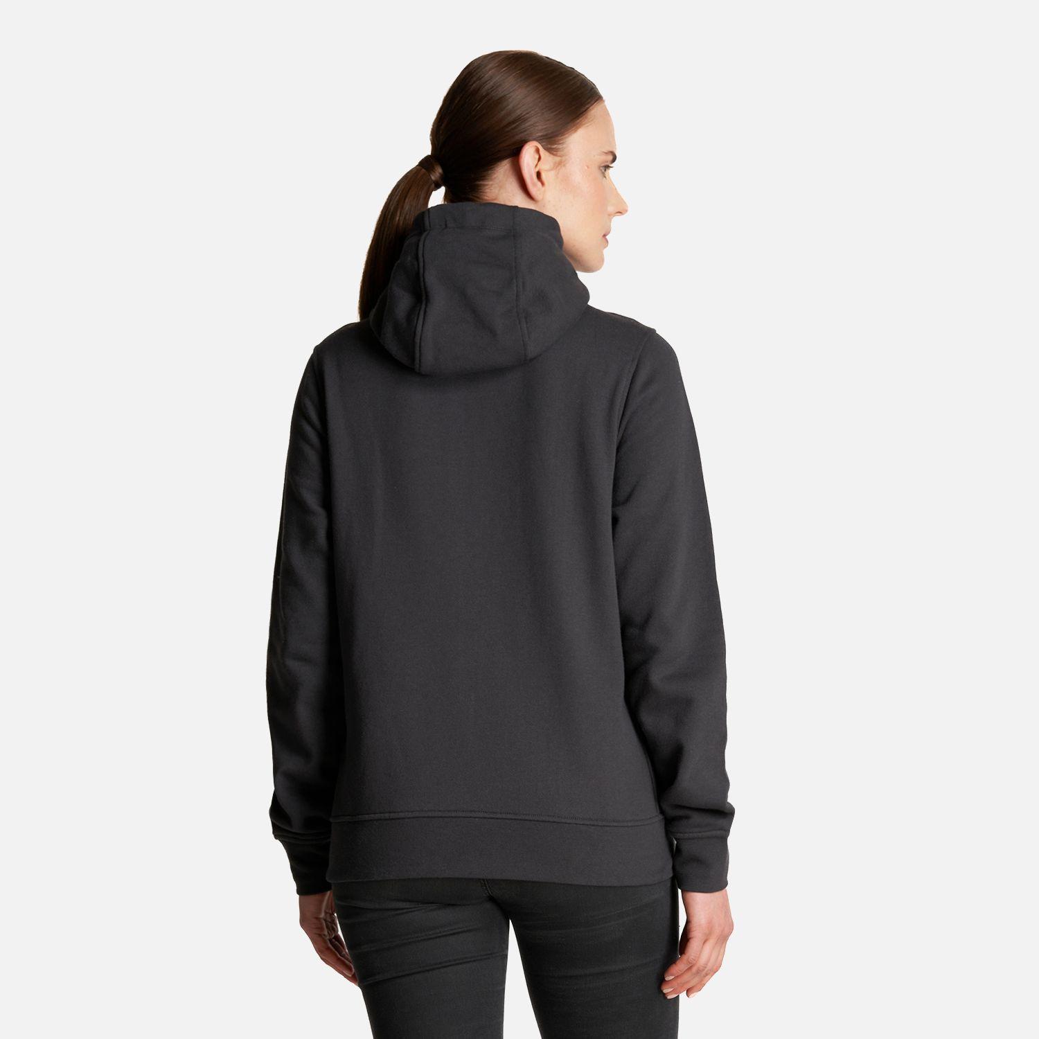 Poleron Mujer Insigne Full Zip Hoody Sweatshirt Negro Lippi-4