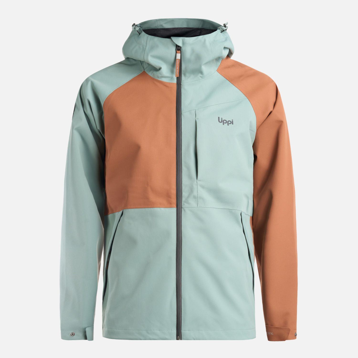 Chaqueta Hombre Massif B-Dry Hoody Jacket Jade Oscuro Lippi-0