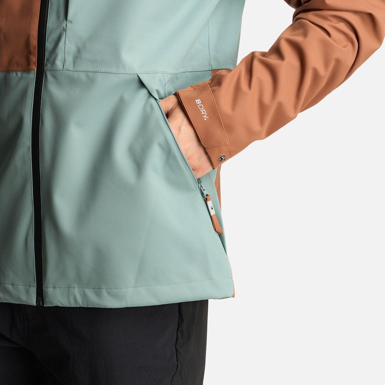 Chaqueta Hombre Massif B-Dry Hoody Jacket Jade Oscuro Lippi-6