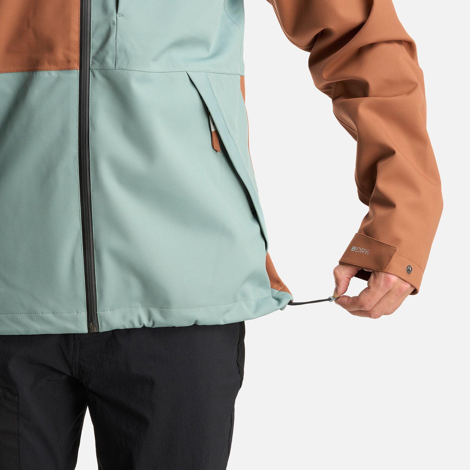 Chaqueta Hombre Massif B-Dry Hoody Jacket Jade Oscuro Lippi-7