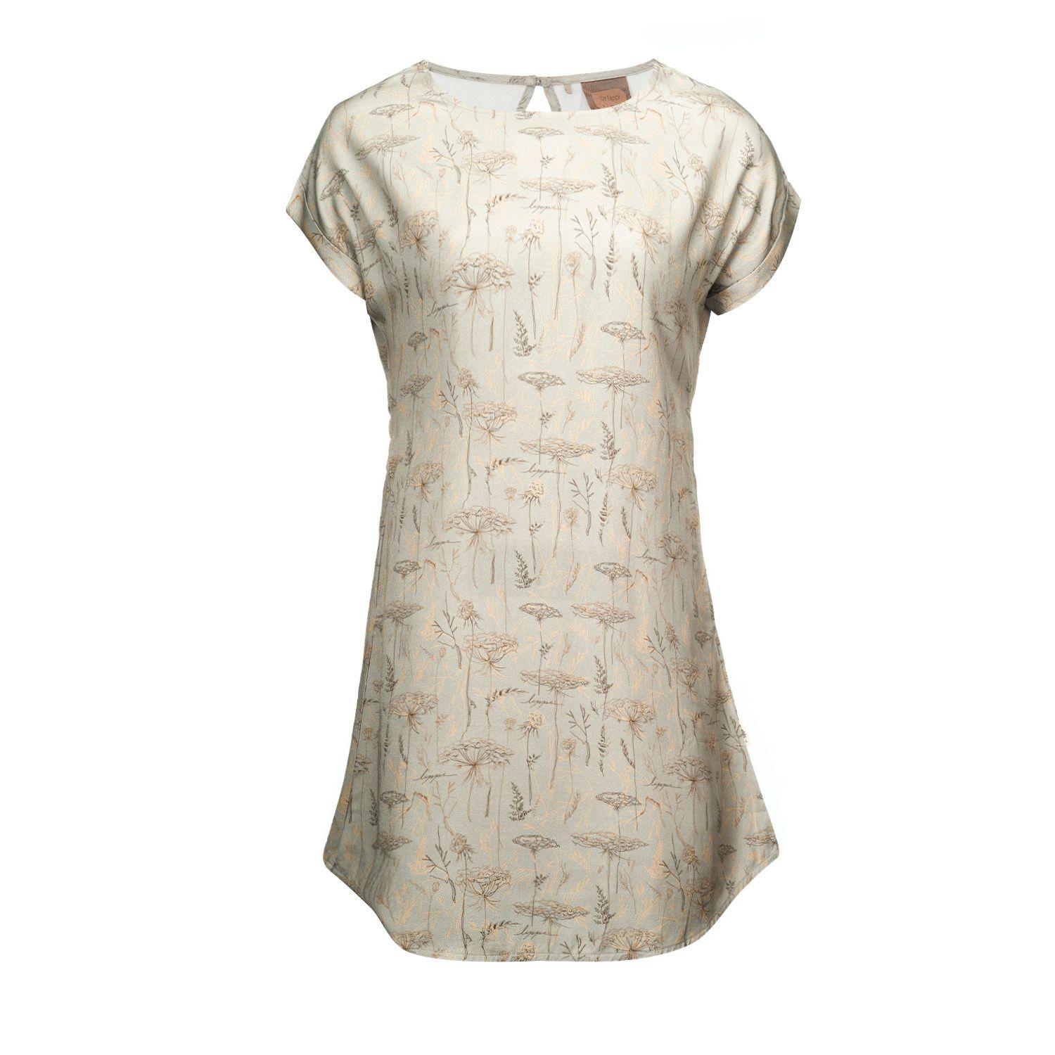 Vestido Mujer Sheer Dress Print Laurel Lippi-0