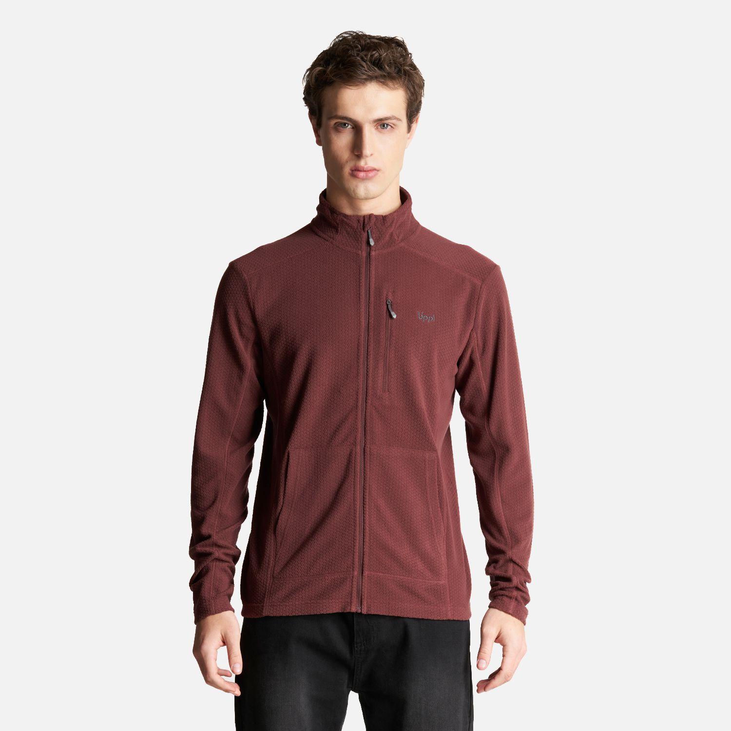 Poleron Hombre Numan Nano-F Jacket Vino Lippi V23-1